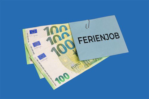 © U. J. Alexander - stock.adobe.com Foto: 100-Euro-Banknote und Ferienjob